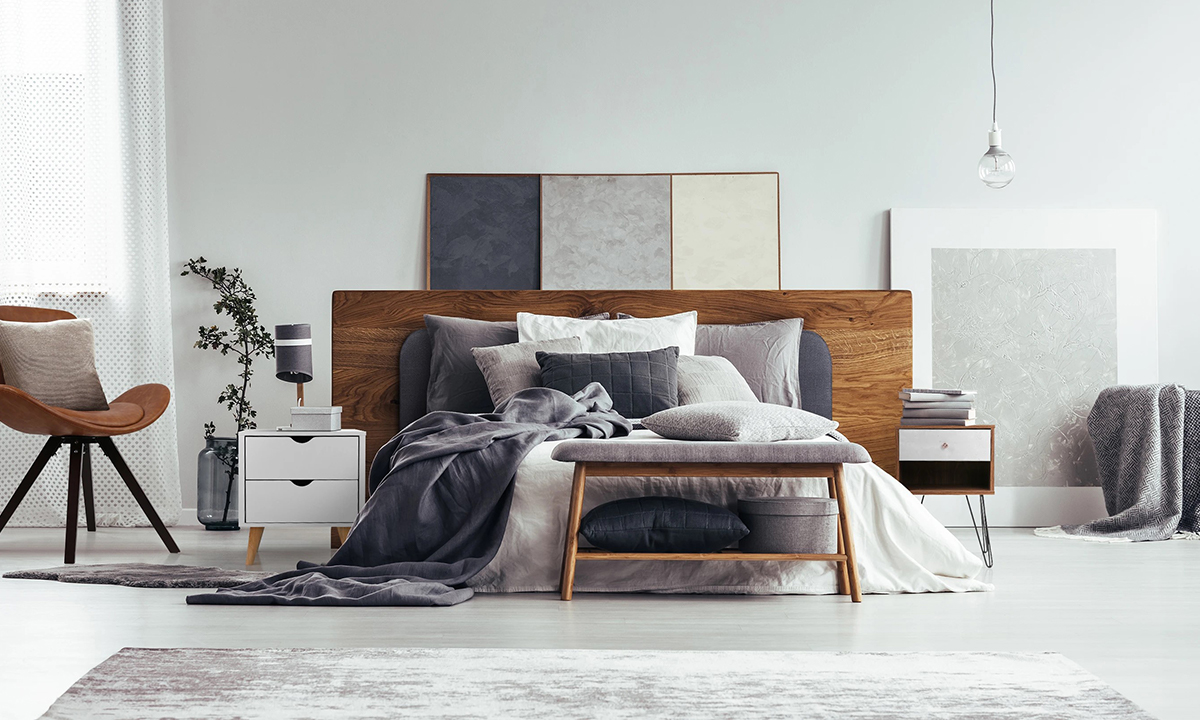 Artiss A bedroom featuring several pieces of Artiss furniture.