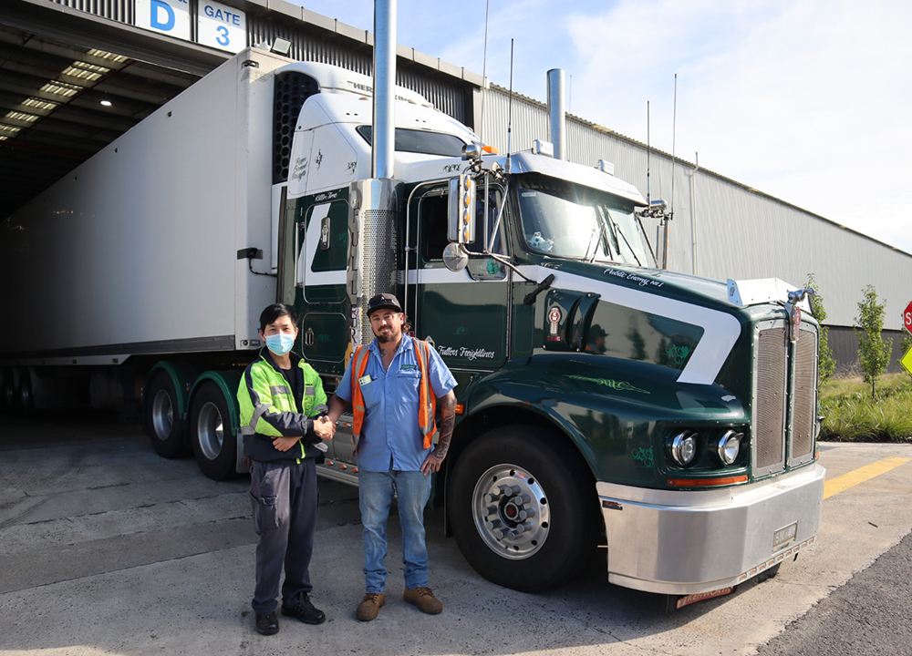 New Aim and Shoobridge Transport at Brooklyn Distribution Centre New Aim and Shoobridge Transport at Brooklyn Distribution Centre