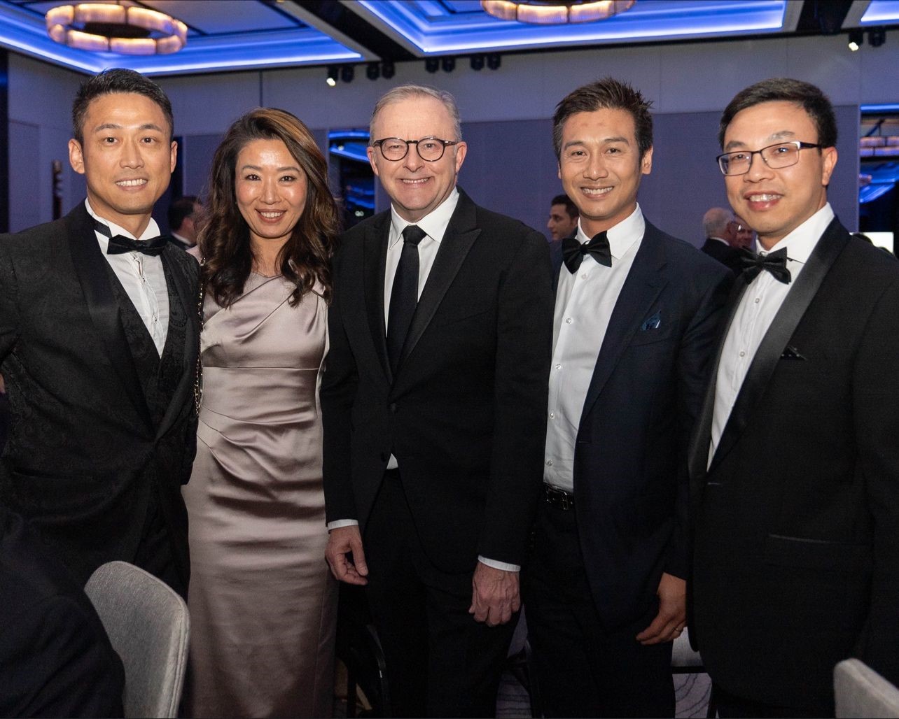 New Aim CEO co-founder Fung Lam and The Hon Anthony Albanese MP New Aim CEO co-founder Fung Lam and The Hon Anthony Albanese MP