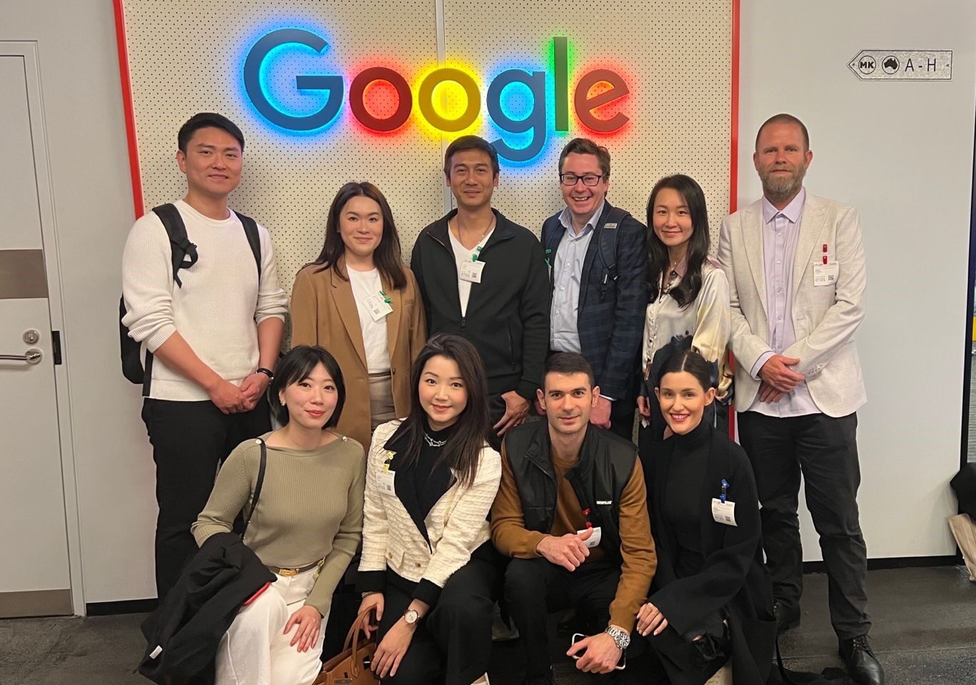 New Aim team at Google HQ New Aim team at Google HQ